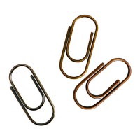 CNglam 16mm mini small paper clips for school office stationery use plating 6 colors 10000pcs pack