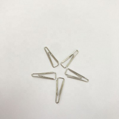 31mm triangle paper clip with nickel plating