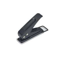 Black Color Single Hole Paper Punch