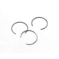 Customized Manufacturer External Spiral Flat Wire Snap Ring Stainless Snap  Retaining Ring